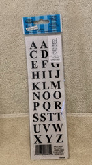 5 Packs Royal & Langnickel E-Z Rub On Transfers Upper & Lower Case Letters – NEW