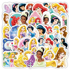 DISNEY 50pcs DREAMY PRINCESSES STICKER SET-Little girls of all ages love them.