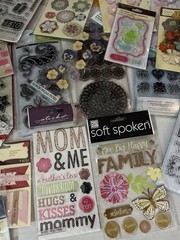 60+ Packs Scrapbooking Art Crafts Stickers Stamps Tags Embellishments & More NEW