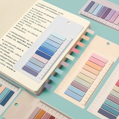 1600Pcs Sticky Tabs Book Tabs, 80 Color Morandi Sticky Tabs, Color Page Marker