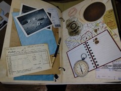Crime Detective Junk Journals Scrapbook USA