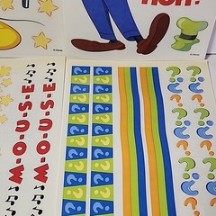 SandyLion Disney Stickers Mickey Mouse Goofy Disneyland Disney World 4 Sheets