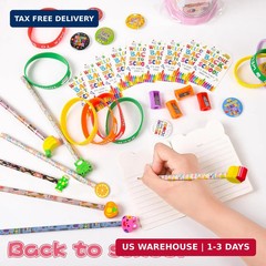 LiYiQ 24 Set Back to School Stationery Gifts Set for Student Include Pencil Hold