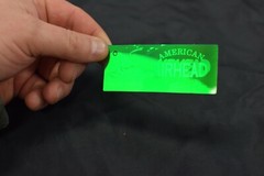 VTG Polaroid 3-D 90’s Holograms Prototypes – American Air Head Needle 1.5 x 3.5″