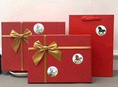 25 GALLOPING HORSE CUTE ENVELOPE SEALS LABELS STICKERS 1″ ROUND – FAST SHIP