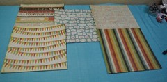Scrapbooking/Crafting Paper 53 pieces12x12 and 12 pieces of 11.5x 8.5 Paper