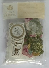 NEW Anna Griffin Window Ledge Embellishments 220 Cardstock Embellishments