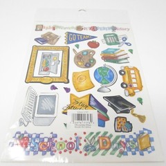 StickerKins Photo Safe Binder School Scrapbooking Crafts 2 Packages50+ Stickers