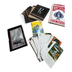 Comtemporary Playing Card Lot for Crafting ATCs Junk Journals Mixed Media