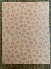 FALL Scrapbook Paper, Leaf Punch Out Die Cuts And Autumn Card-Stock (19pcs)