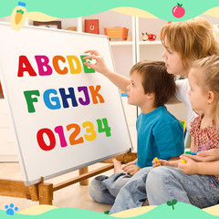 Letter Stickers Large Bulletin Board Letters for Classroom,12 Sheets 150Pcs Alph