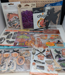 Mega Sticker Bundle Fall Pumpkin Halloween Haunted Witch Jolees Soft Spoken -s9