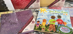 FIVE New Scrapbooks 20 Pages Each Top Loading & Scrapbooking Kit with 750 Pieces