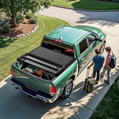 Soft Tri-Fold Tonneau Cover for 2009-2026 Dodge Ram 1500 5.7ft Bed Crew Cab