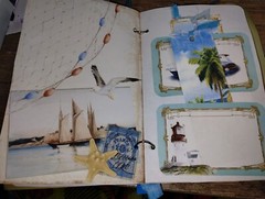 Sea Ocean Beach Junk Journals Scrapbook USA Seller