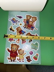 DANIEL TIGER’S NEIGHBORHOOD FAMILY 4 STICKER SHEETS New Stickers