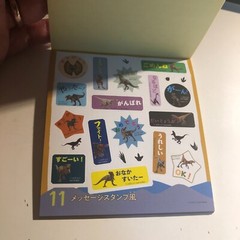 Jurassic World Dinosaurs Stickers book 288 stickers Shogakkan