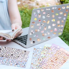 Jactales 600+ Cute Mini Puffy Stickers-Small 3D Tiny Micro Bulk Sticker Set f…