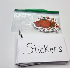 Assorted Fall Themed Stickers 28 Colorful NEW Fall Stickers