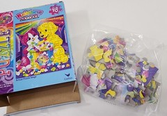 Lisa Frank Vintage Rainbow Matinee Cat/Dog 48 piece Puzzle w/Box SEALED BAG 2014