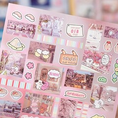 TIAMECH Corner Sketch Stickers Book Japanese Retro Graffiti Series, 30 Sheet…