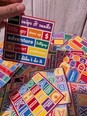 Multicolor Scrapbooking Chipboard Lot Alphabet Letters Numbers Words