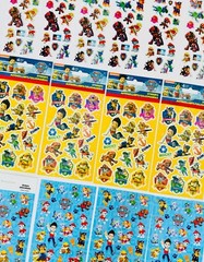 259 Stickers _ Popular Character Lot Little Mermaid Princess Snow White Belle +
