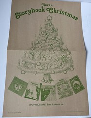 1984 SCHOLASTIC vintage sticker sheets (4) LARGE Christmas theme John O’Brien