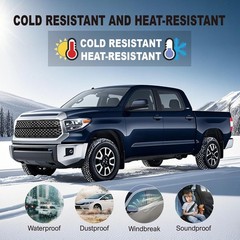 Window Molding Trim Seal for 2007-2019 Toyota Tundra Crewmax Cab(4 Full-Size …
