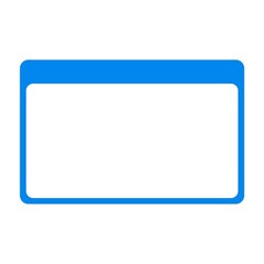 900 Count Name Tag Stickers 2.25×3.5 Inch Blue – Blank Labels for Classroom, Off