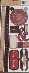 Eight (8) Packs ~ 150+ SCRAPBOOK STICKERS ~ Die-Cuts ~ Acid Free ~ Lignin Free