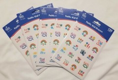 (5 Pack) Carson Dellosa Kid-Drawn Christian Faith Shape Stickers: 120 Each