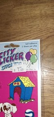 Vintage Stickers CTP city Slicker Pet Play 1 Pkg,code20-1