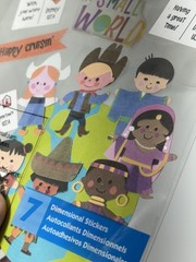 EK Success Disney Dimensional Stickers- It’s a Small World Stickers