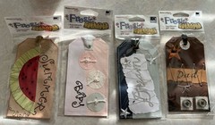 EK Success Handmad Tags 4 Pc Lot Scrapbooking Junk Journal Baby Dad Dream Summer