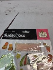 Assorted Brands Stickers And Charms Lot Vacation Tropical Beach Summer 2000s NEW