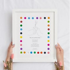 20 Sheets Color Coding Labels – Laser Shiny Sparkle Circle Dot Stickers, 1/4″…