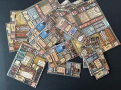 7 Gypsies Ephemera Collage Mix Media Lot Of 16 Architextures Findings Trinkets