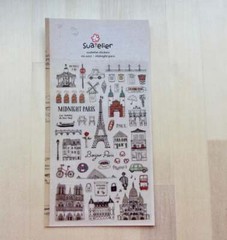 MIDNIGHT PARIS – Adorable scrapbooking sticker