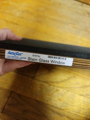 Stain Glass Window AccuCut Die Block Frame Model S1975J 2000 VTG crafts Church