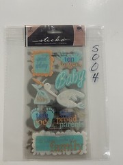 Lot of 2 – Sticko BABY Scrapbooking Stickers NEW in Sealed Packages (S004)