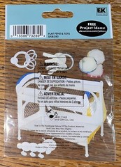 RARE Jolees Pack N PLAY Time Play-Pen Toys Pack-N-Play Blocks Keys Ring Worm 3D