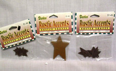 7 NEW Pkg ~ Scrapbook ~ Greeting Cards ~ Rustic Romantic Accents ~ & Charms