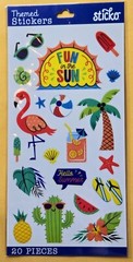 Flora/ Tropical Sticker Sheet