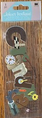 RARE!! Jolees Grandpa Titles Grandparents Golf Garden Flowers Scrapbook Stickers