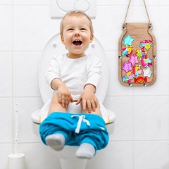 Kids Candy Reward Jar Potty Training Positive Behavior Chart 11.81×7.09 Inch
