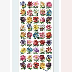 Violette Stickers – Mini Flowers – Colorful Floral Sticker Sheet – Planners