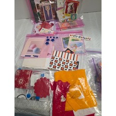 Scrapbooking Card Making Supply Lot Colorbok Vellum Rub-ons Christmas Birthday