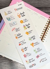 Day-off,Vacation,Travel, Holiday,Handmake Erin Condren Planner Sticker