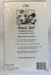 Vintage Suzy’s Zoo Baby Lullaby sticker sheets NIP 9708.5 VHTF